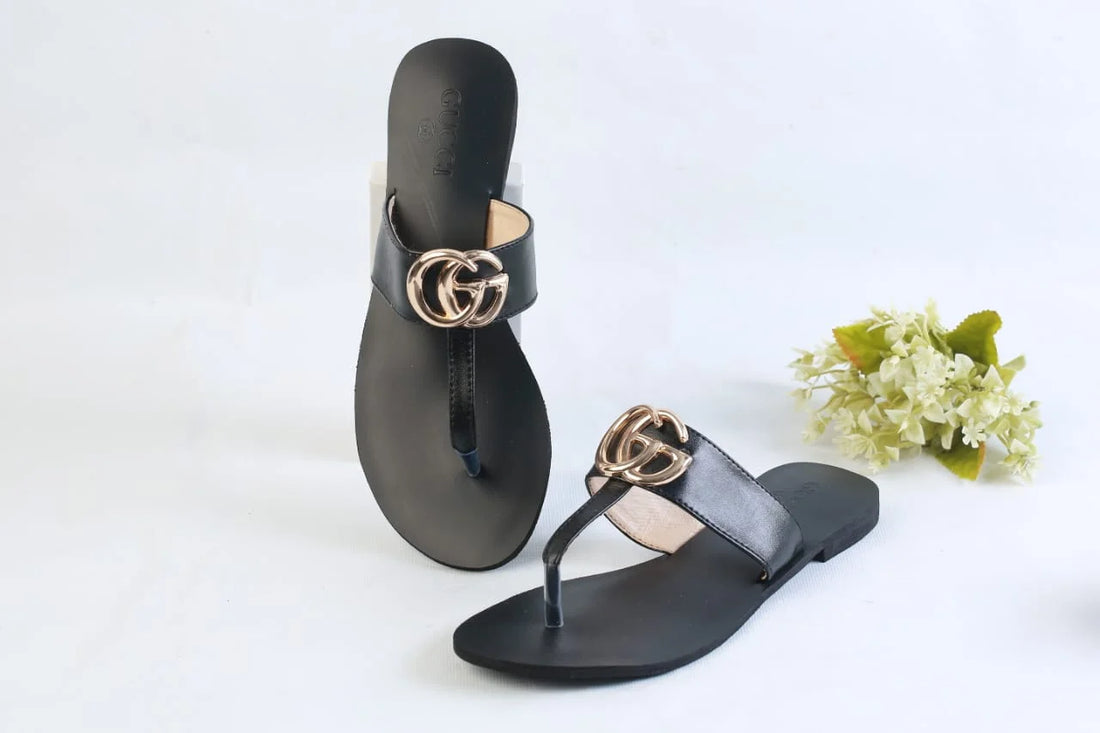 GG CASUAL FLATS - BLACK